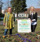 Groß-Enzersdorf erhält Natur im Garten Plakette