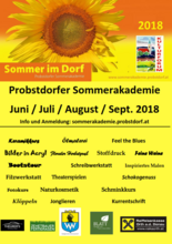 Probstdorfer Sommerakademie 2018