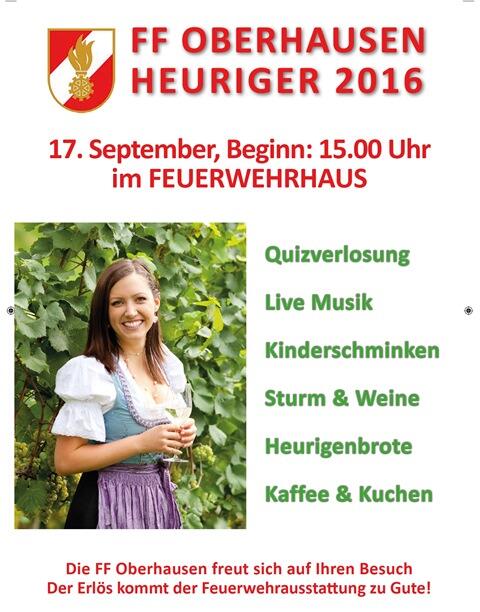 FF Heuriger Oberhausen 2016
