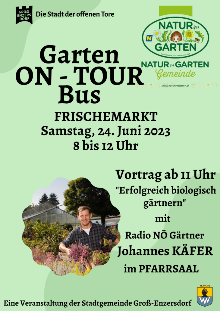 Garten on-tour bus 2023